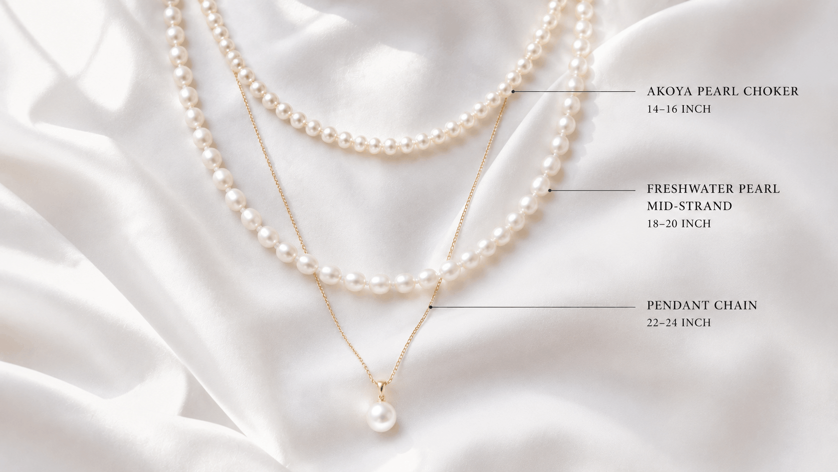 04. Beste Halskettinglengtes voor Layering met Parels