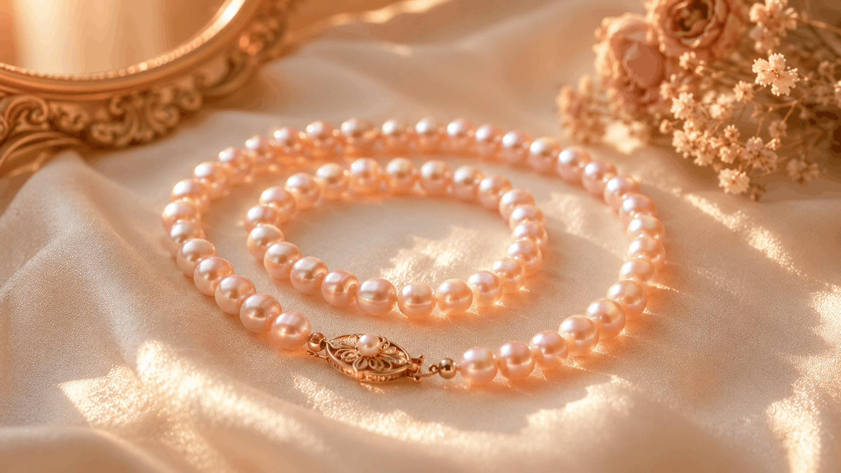 04. Roze parelketting — Het middelpunt van elke collectie