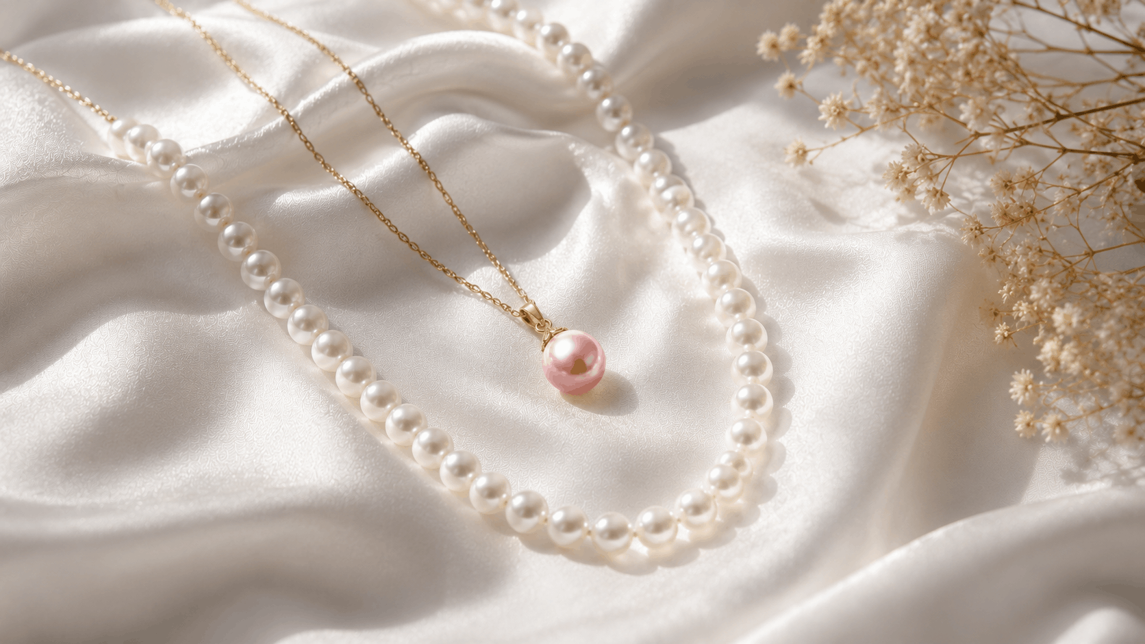 06. Hoe draag je roze parelsieraden