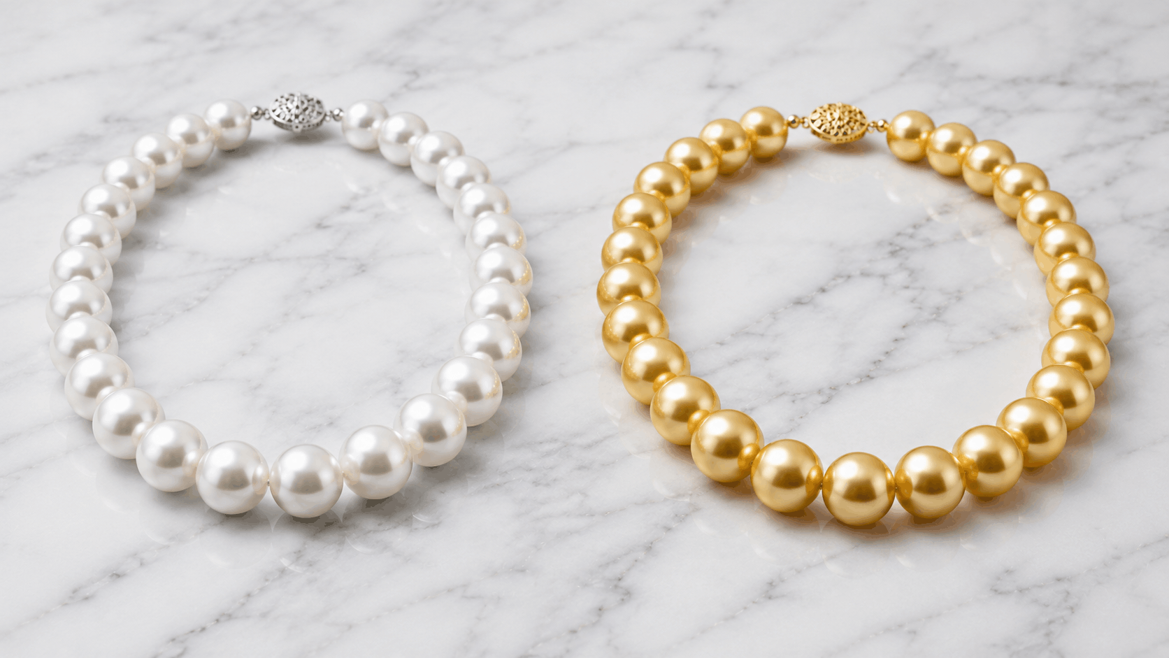02. Witte vs gouden Zuidzee parels
