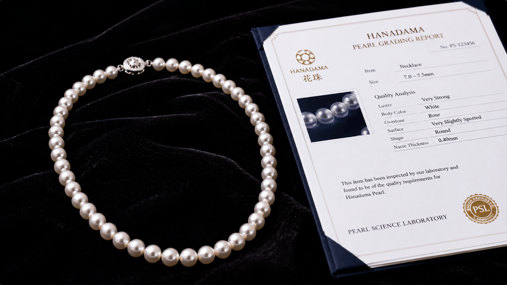 06. Hanadama — de fijnste Japanse Akoya parelketting die beschikbaar is