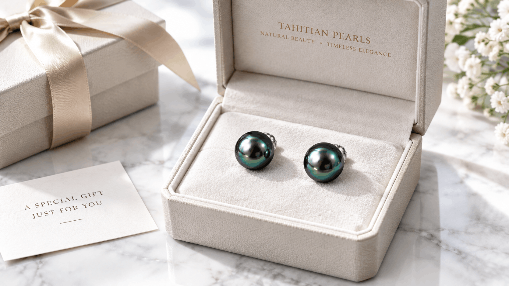 06. Tahitiaanse pareloorbellen als cadeau