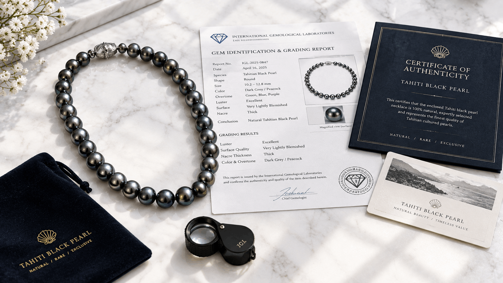 07. Hoe koop je een Tahitiaanse zwarte parelketting op de juiste manier